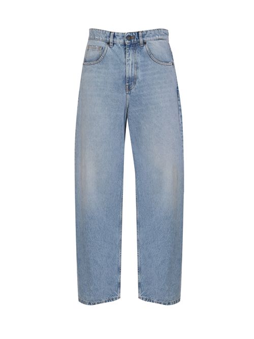 Jeans baggy in denim AMARANTO | B6AB0055A DENIM